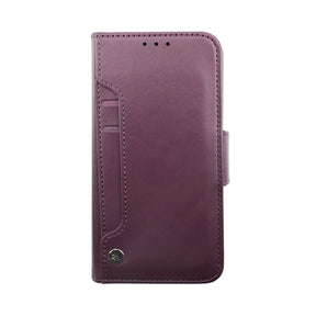 iPhone 14 Pro Max Plånboksfodral Extra Kortfack Rvelon - Lila