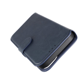 iPhone 15 Plus Plånboksfodral Magnet Rvelon - Blå