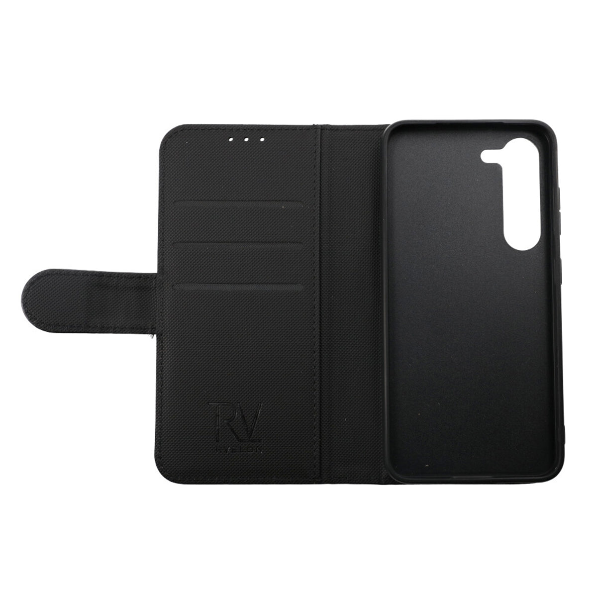 Samsung Galaxy S23 Plånboksfodral Magnet Rvelon - Svart