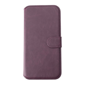 iPhone 15 Pro Max Plånboksfodral Magnet Rvelon - Lila