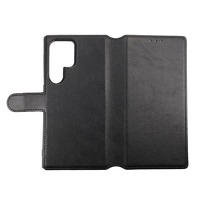 Samsung Galaxy S23 Ultra Plånboksfodral Magnet Rvelon - Svart