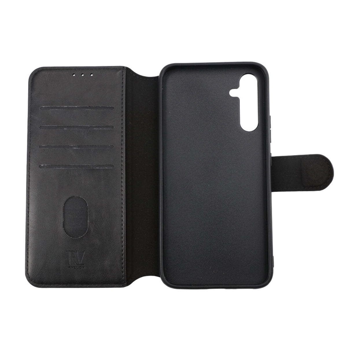 Samsung Galaxy A54 5G Plånboksfodral Magnet Rvelon - Svart