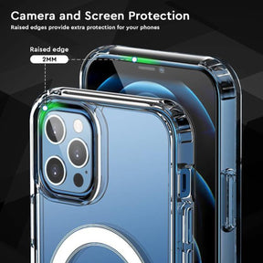 iPhone 13 Pro Skal MagSafe Stöttåligt Rvelon - Transparent