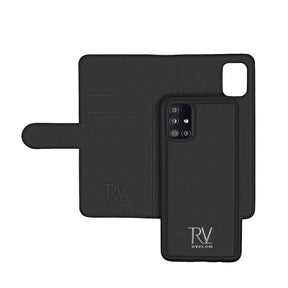 Samsung Galaxy A51 Plånboksfodral Magnet Rvelon - Svart