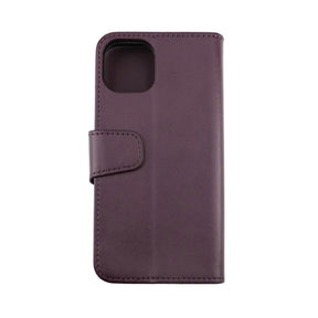 iPhone 13 Plånboksfodral Extra Kortfack Rvelon - Mörklila