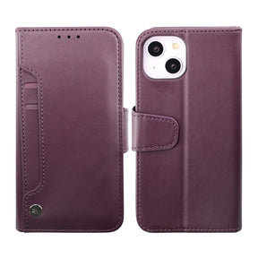 iPhone 14 Plånboksfodral Extra Kortfack Rvelon - Lila