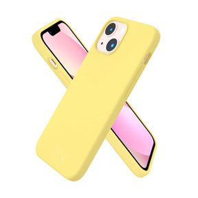 iPhone 14 Plus Silikonskal Rvelon - Gul