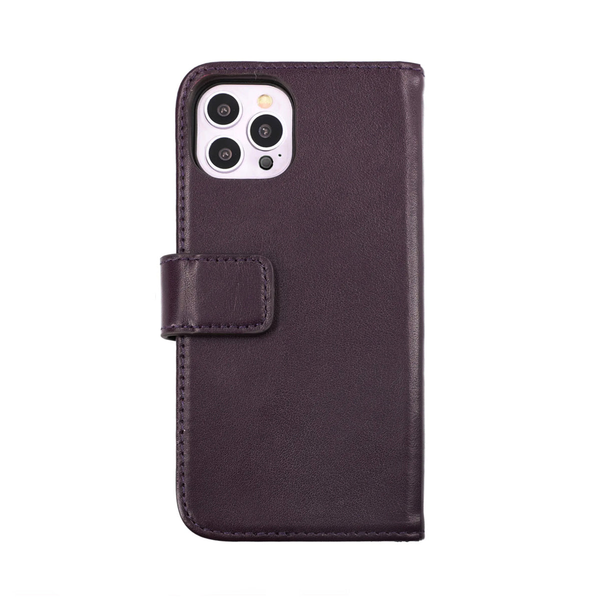iPhone 14 Pro Max Plånboksfodral Läder Rvelon - Lila