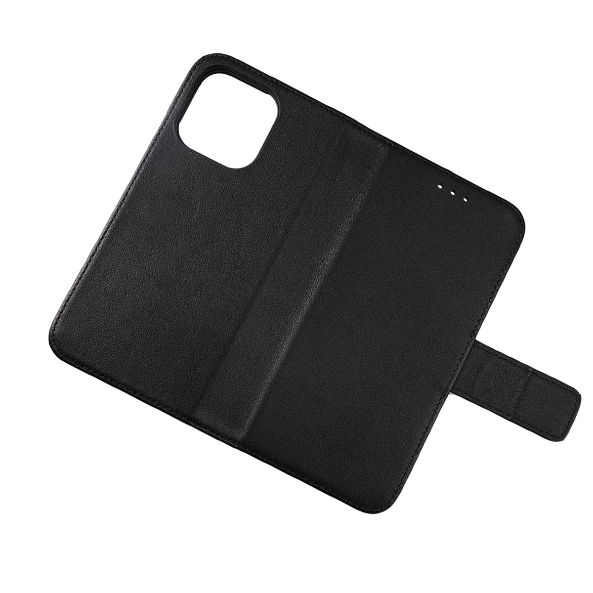 iPhone 13 Plånboksfodral Läder Rvelon - Svart