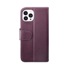 iPhone 14 Pro Max Plånboksfodral Extra Kortfack Rvelon - Lila