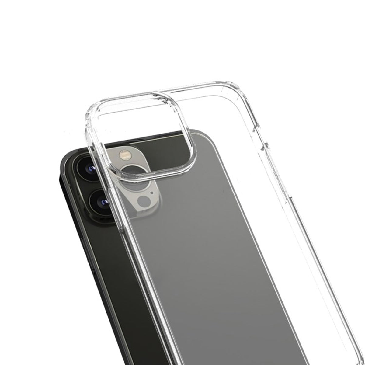 iPhone 12/12 Pro Stöttåligt Skal Rvelon - Transparent