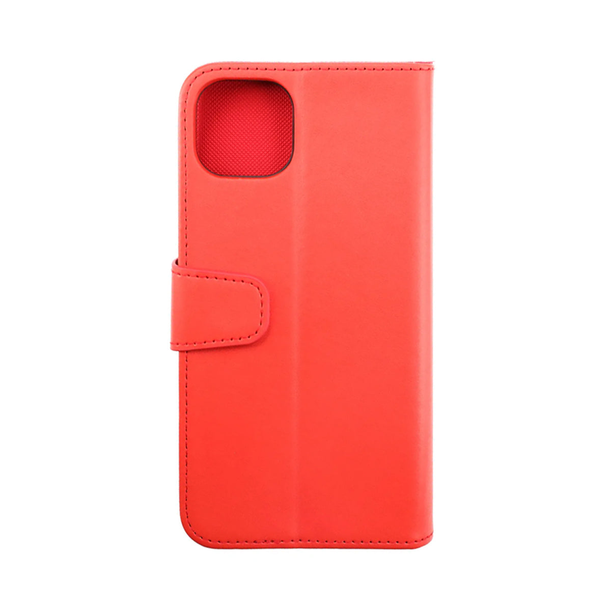 iPhone 14 Plus Plånboksfodral Extra Kortfack Rvelon - Röd
