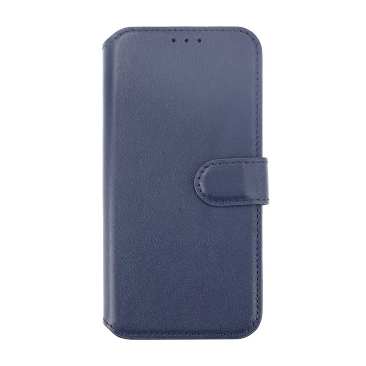 iPhone 15 Plus Plånboksfodral Läder Rvelon - Blå