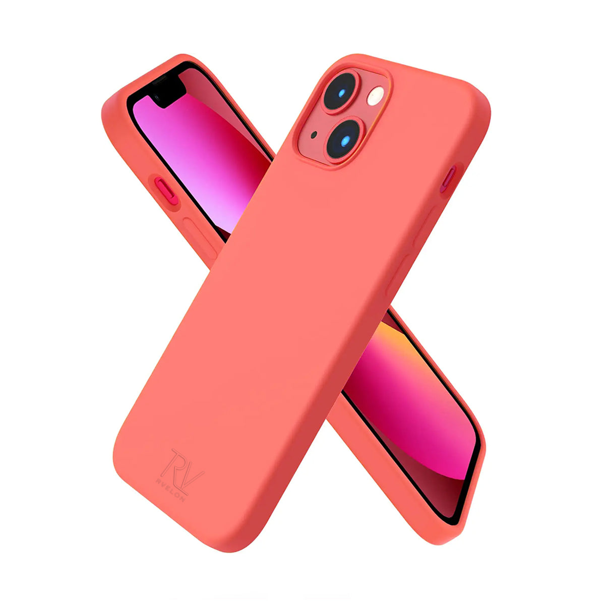 iPhone 13 Silikonskal Rvelon - Rosa