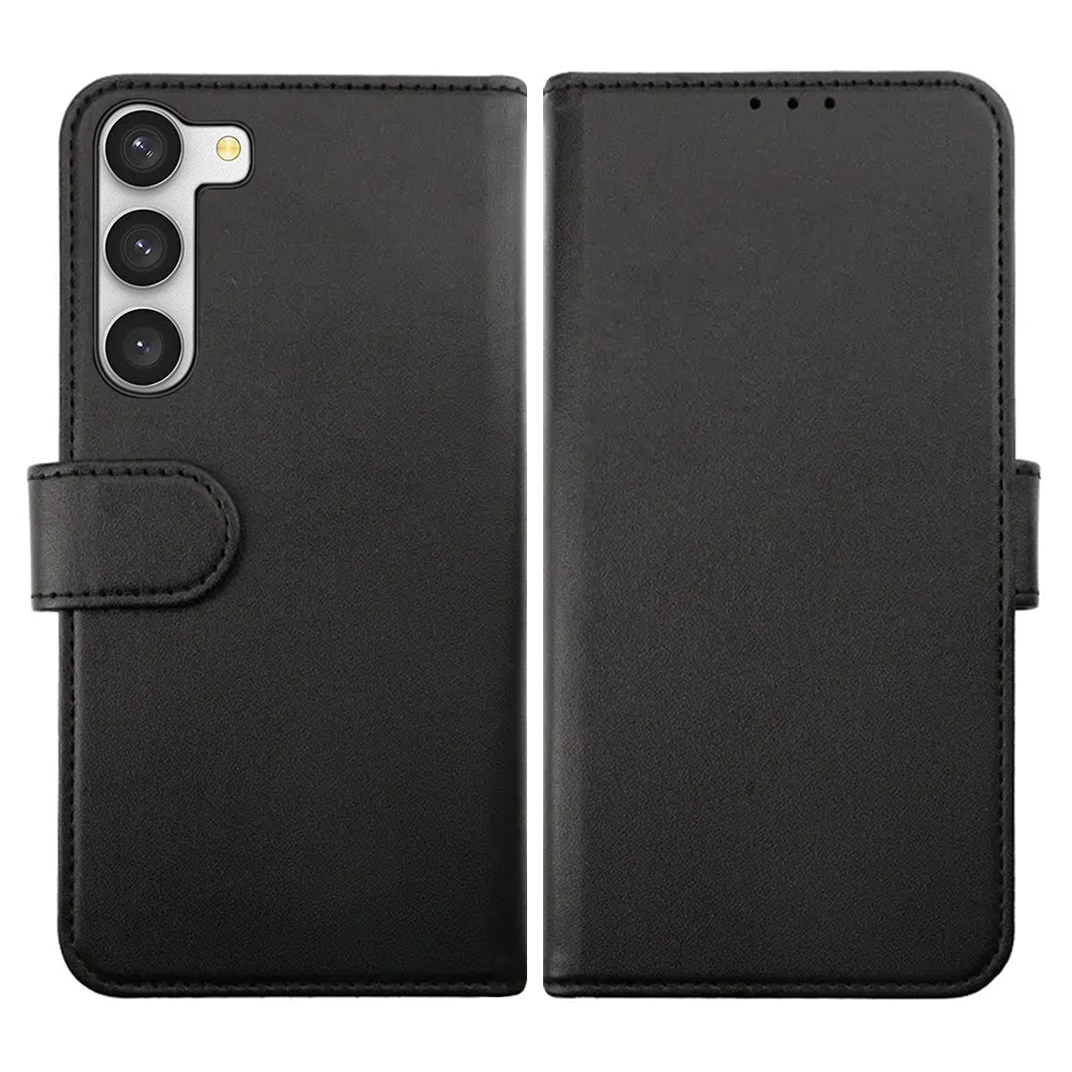 Samsung Galaxy S23 Plus Plånboksfodral Magnet Rvelon - Svart