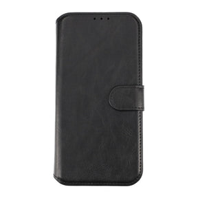 iPhone 15 Plus Plånboksfodral Magnet Rvelon - Svart