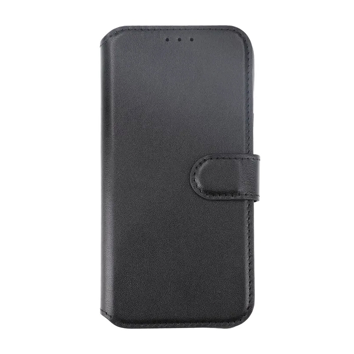 iPhone 15 Plånboksfodral Läder Rvelon - Svart