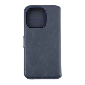 iPhone 15 Pro Plånboksfodral Magnet Rvelon - Blå