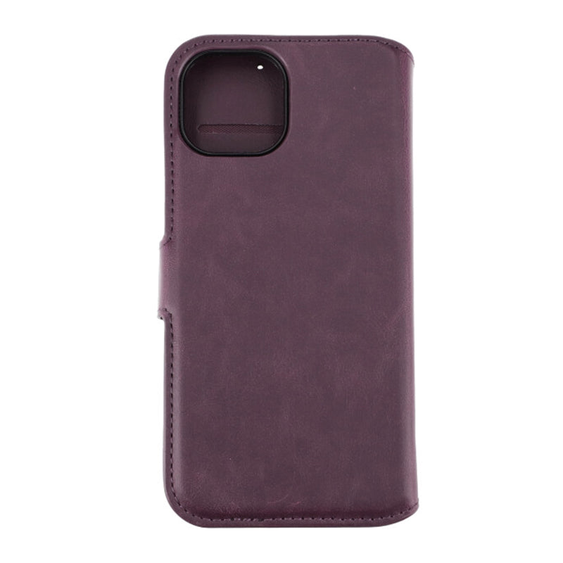 iPhone 15 Plånboksfodral Magnet Rvelon - Lila