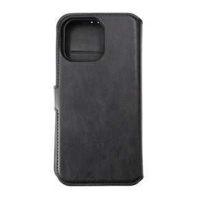 iPhone 15 Pro Max Plånboksfodral Magnet Rvelon - Svart