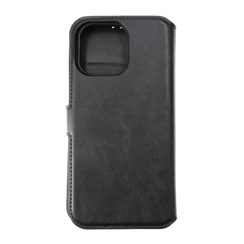 iPhone 15 Pro Max Plånboksfodral Magnet Rvelon - Svart