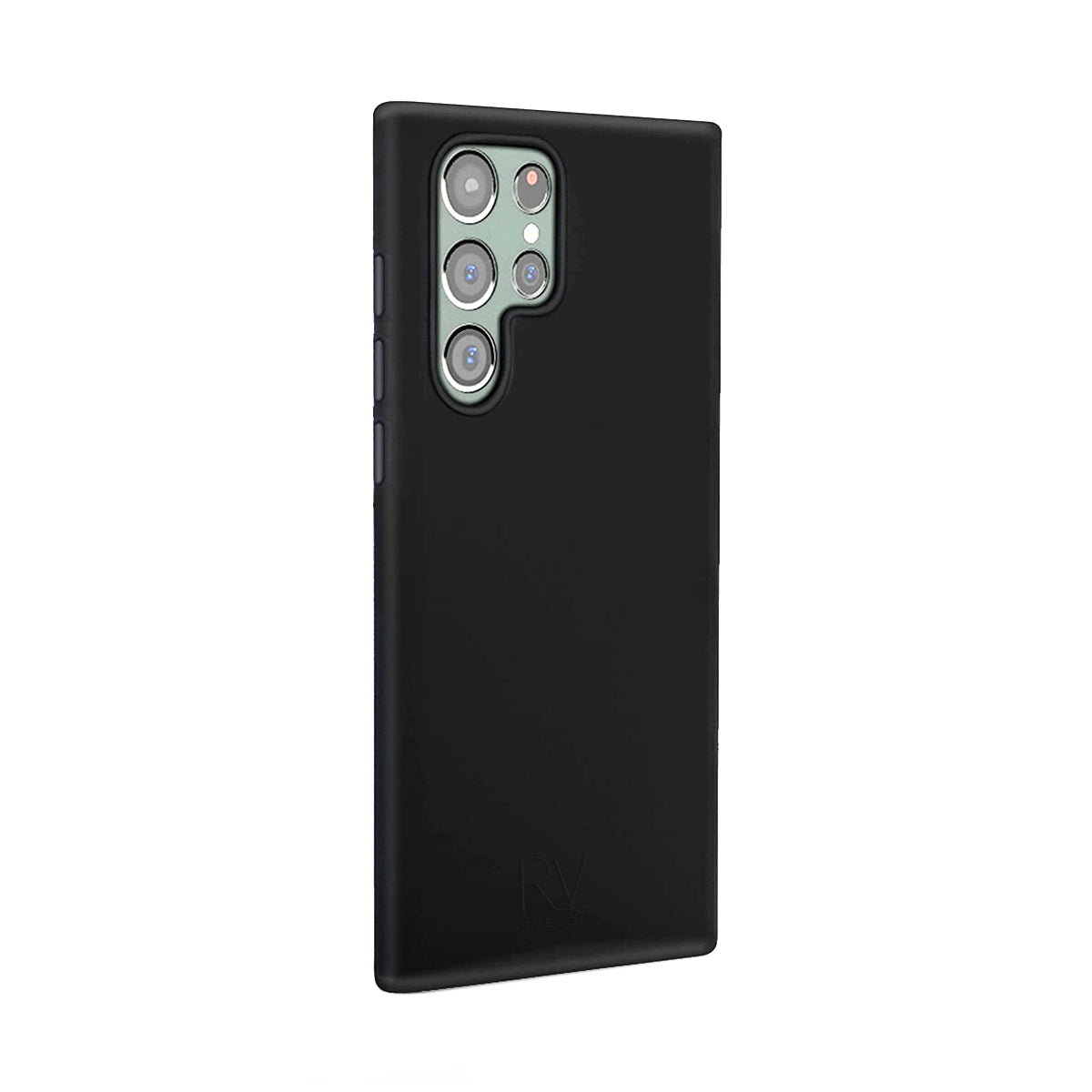 Samsung Galaxy S22 Ultra Silikonskal Rvelon - Svart