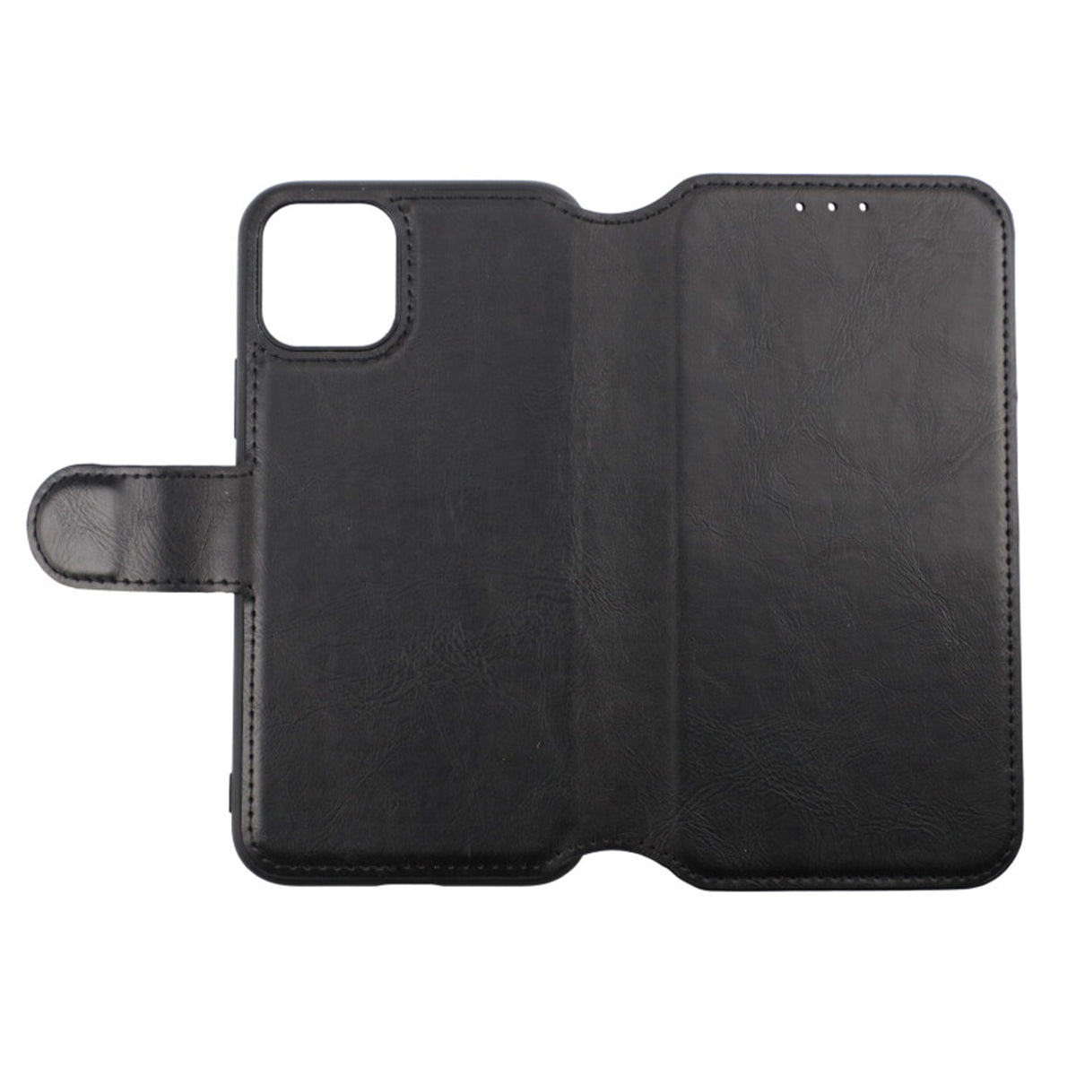 iPhone 11 Pro Plånboksfodral Extra Kortfack Rvelon - Svart