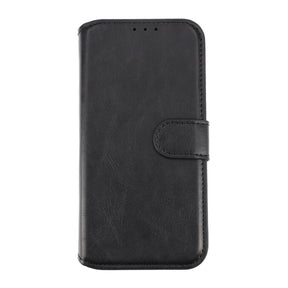 iPhone 15 Pro Plånboksfodral Magnet Rvelon - Svart