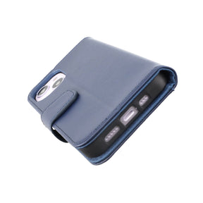 iPhone 14 Plånboksfodral Extra Kortfack Rvelon - Blå