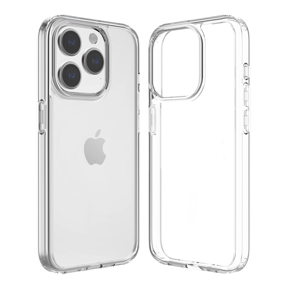 iPhone 15 Pro Stöttåligt Skal Rvelon - Transparent