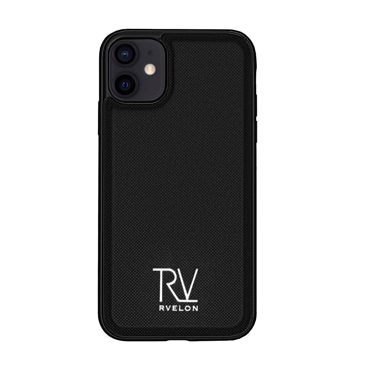 iPhone 12 Mini Plånboksfodral Magnet Rvelon - Svart