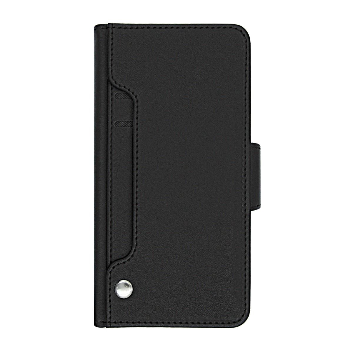 iPhone XS Max Plånboksfodral Extra Kortfack Rvelon - Svart