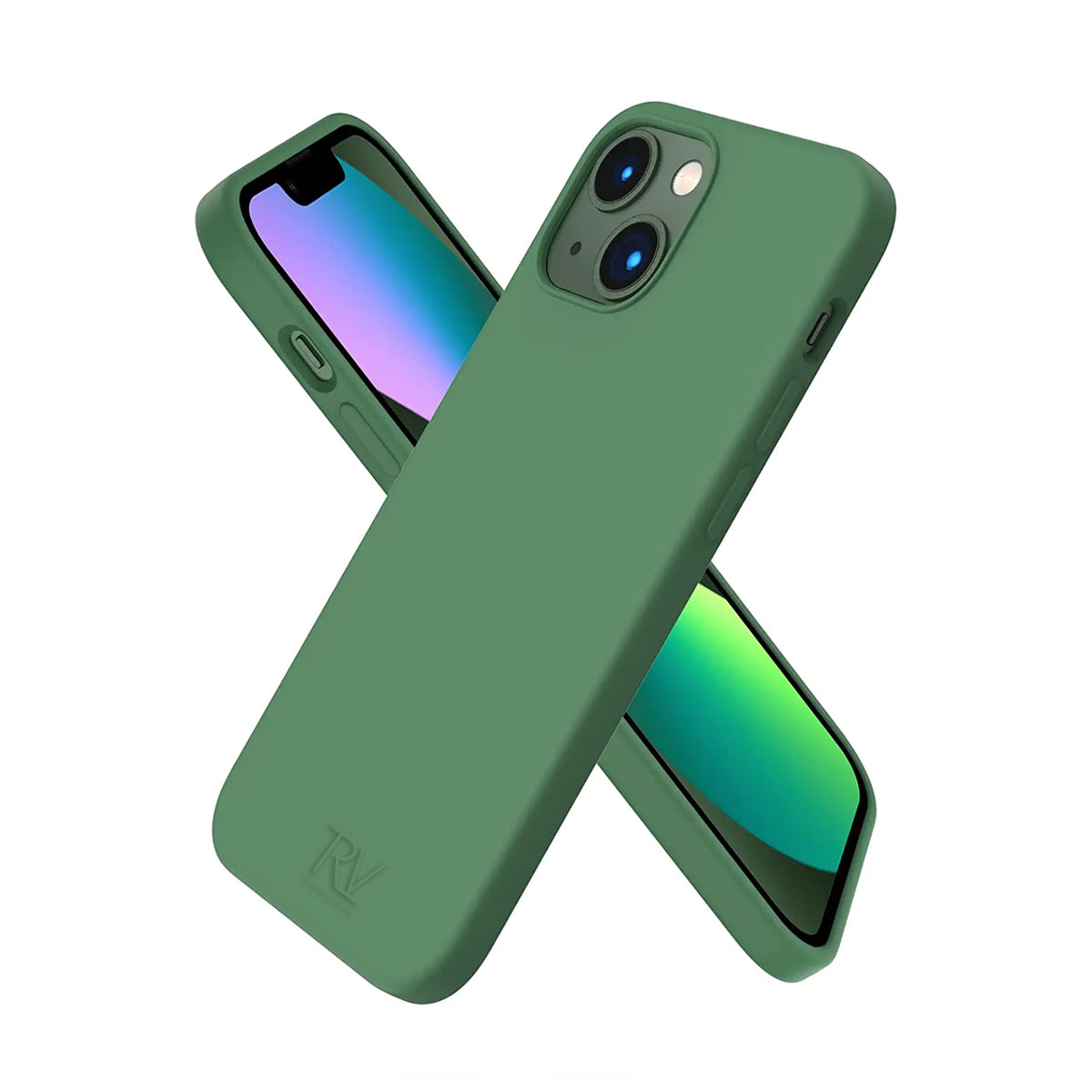 iPhone 13 Silikonskal Rvelon - Grön