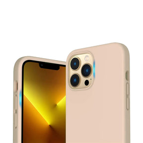 iPhone 14 Pro Silikonskal Rvelon - Beige
