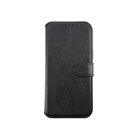 iPhone 12 Pro Max Plånboksfodral Magnet Rvelon - Svart