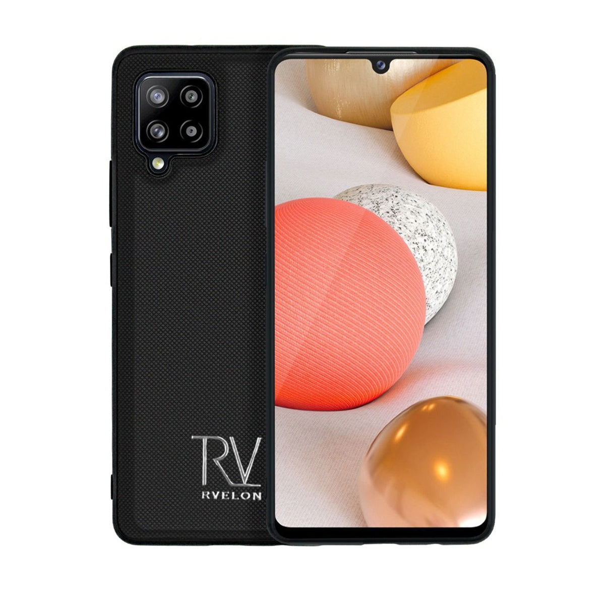 Samsung Galaxy A22 Plånboksfodral Magnet Rvelon - Svart