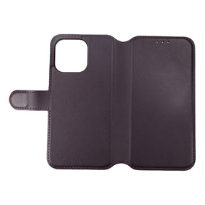 Plånboksfodral Läder Rvelon till iPhone 15 Pro Max - Lila