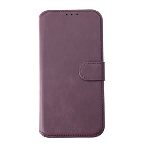 iPhone 15 Plus Plånboksfodral Magnet Rvelon - Lila