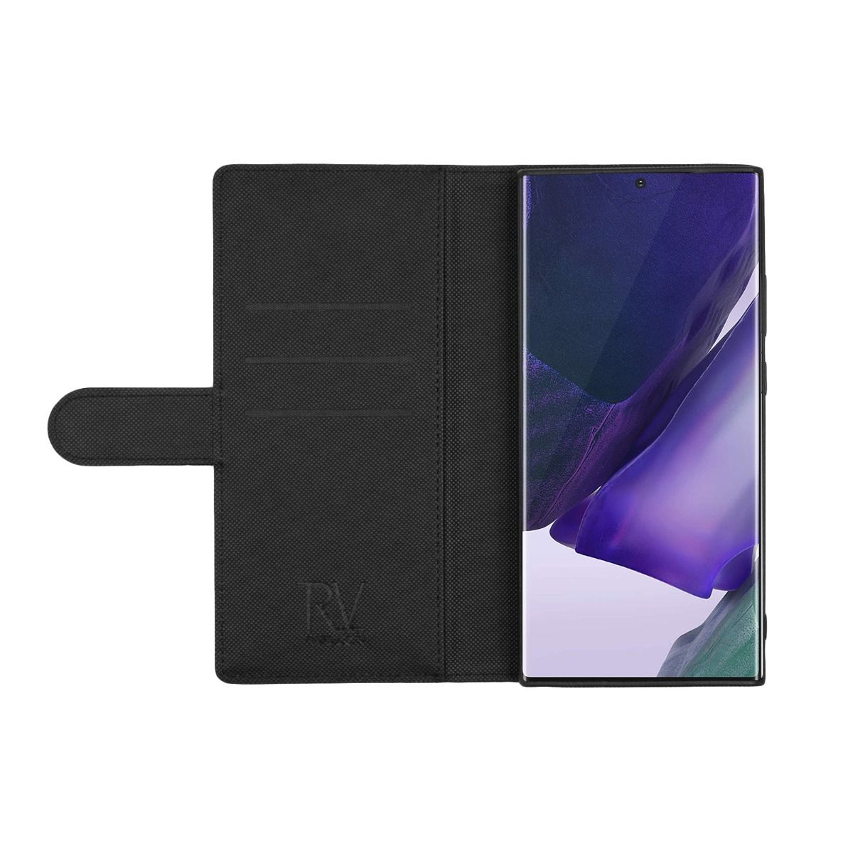 Samsung Galaxy Note 20 Ultra Plånboksfodral Magnet Rvelon - Svart