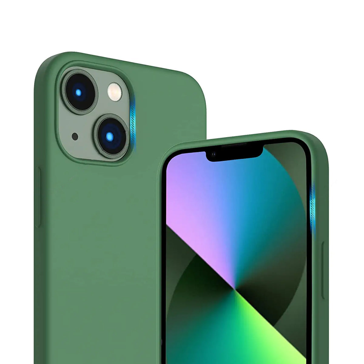 iPhone 13 Silikonskal Rvelon - Grön