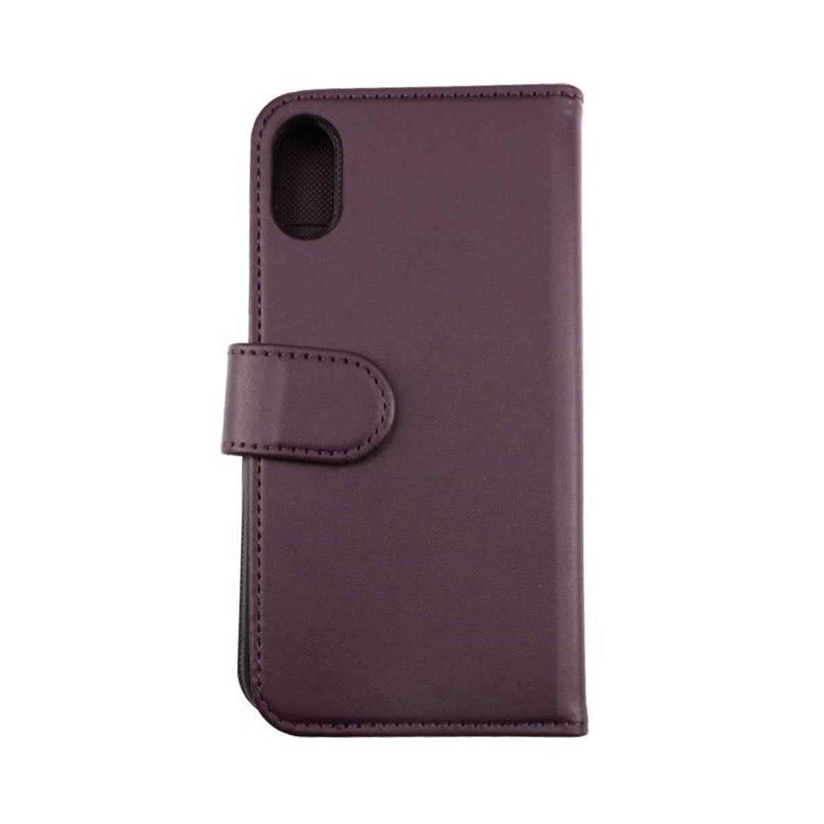 iPhone X/XS Plånboksfodral Magnet Rvelon - Mörklila