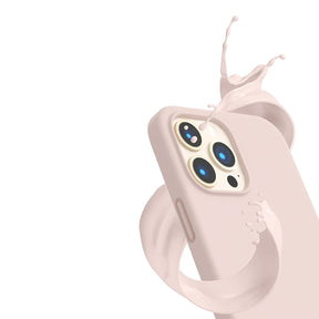 iPhone 14 Pro Max Silikonskal Rvelon - Sand Rosa