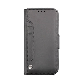 iPhone 14 Plånboksfodral Extra Kortfack Rvelon - Svart
