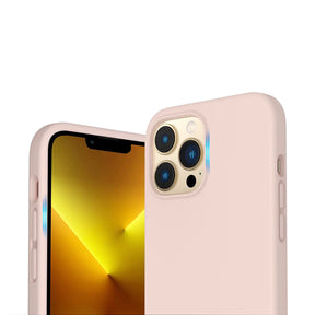 iPhone 14 Pro Silikonskal Rvelon MagSafe - Sand Rosa