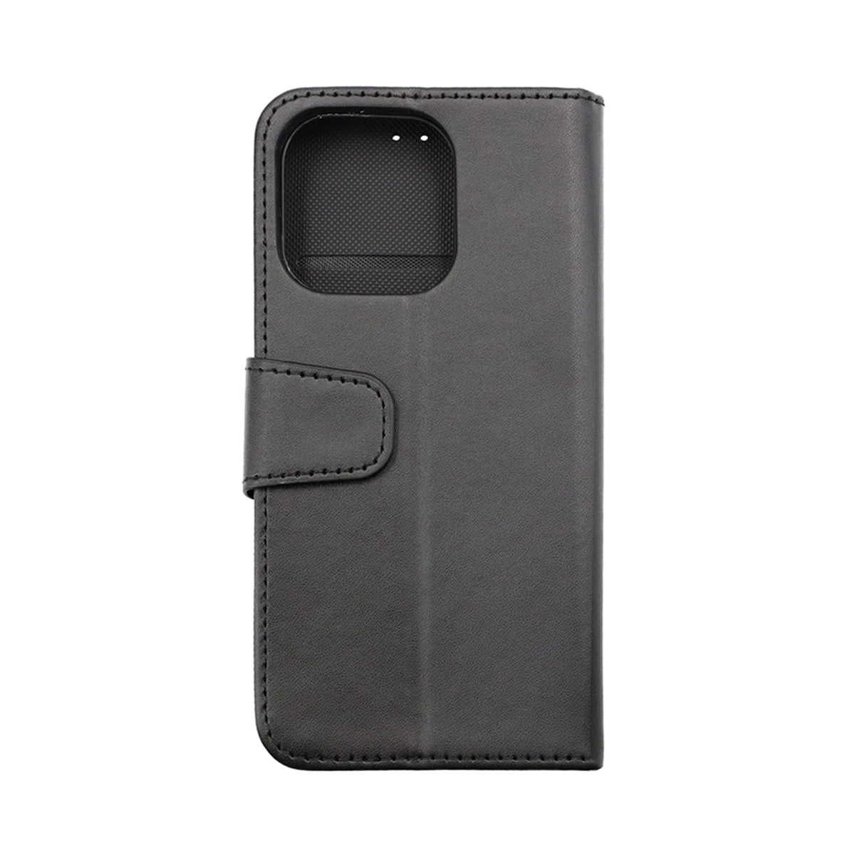 iPhone 14 Pro Plånboksfodral Extra Kortfack Rvelon - Svart