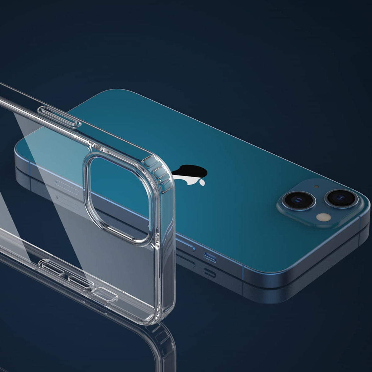 iPhone 13 Skal Stöttåligt Rvelon - Transparent