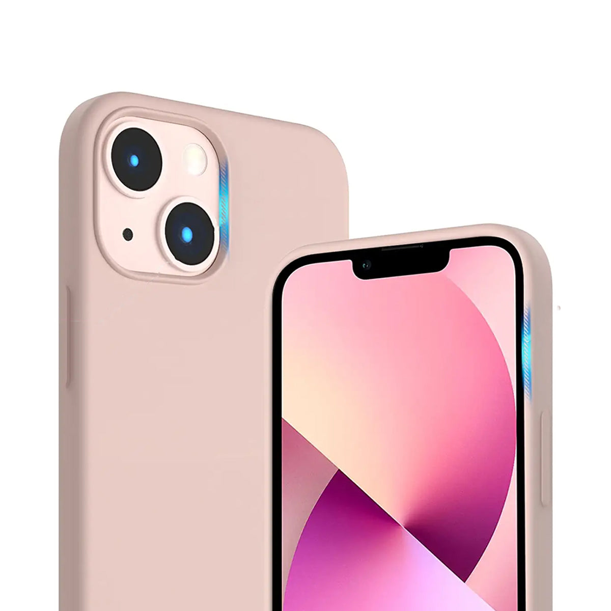 iPhone 13 Silikonskal Rvelon - Sand Rosa