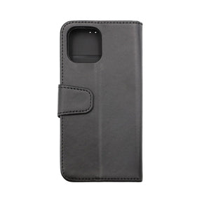 iPhone 14 Plus Plånboksfodral Extra Kortfack Rvelon - Svart