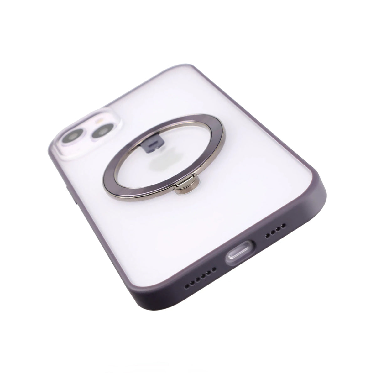 iPhone 14 Skal med MagSafe Stativ Rvelon - Lila