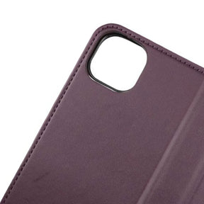 iPhone 13 Plånboksfodral Magnet Rvelon - Mörklila